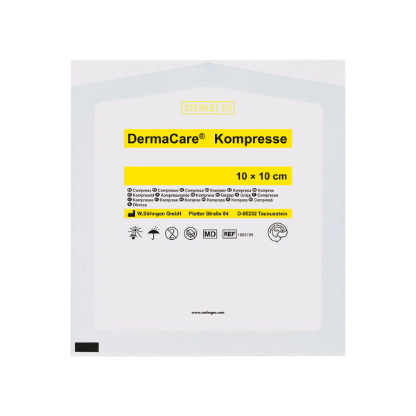 DermaCare® steril kompress 10 x 10 cm 5pk