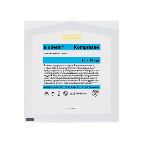 aluderm® Kompress 5pk 10x10 cm