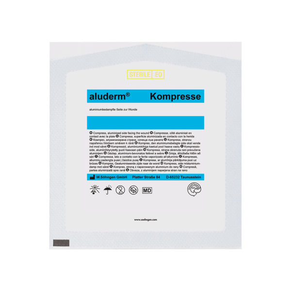 aluderm® Kompress 50 pk 7,5 x 7,5 cm