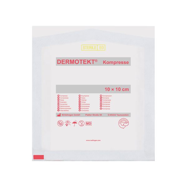 DERMOTEKT® kompress 10 x 10 cm 50 pk