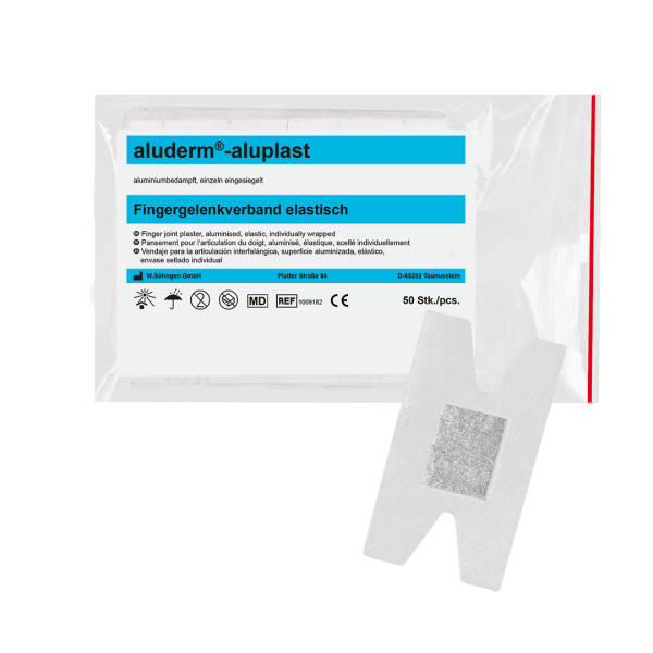 aluderm®-aluplast fingerledd plaster 50 pk
