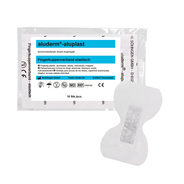 aluderm®-aluplast fingertupp plaster 10 pk