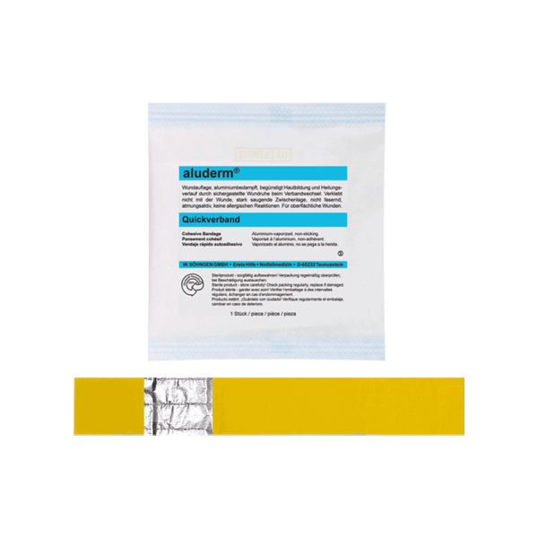 Aluderm®Quickverband Liten 6 x 8 cm 5pk