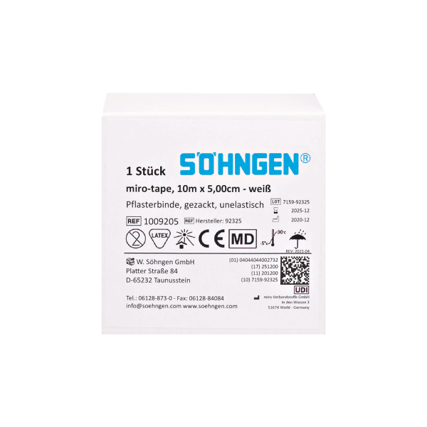 söhngen sportstape 10m x 5,00cm