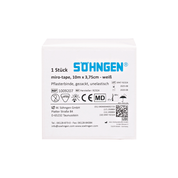 söhngen sportstape 10m x 3,75cm