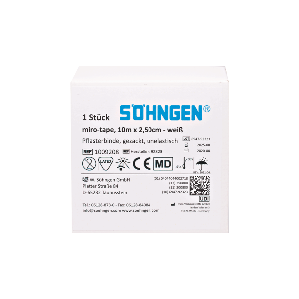 söhngen sportstape 10m x 2,50cm