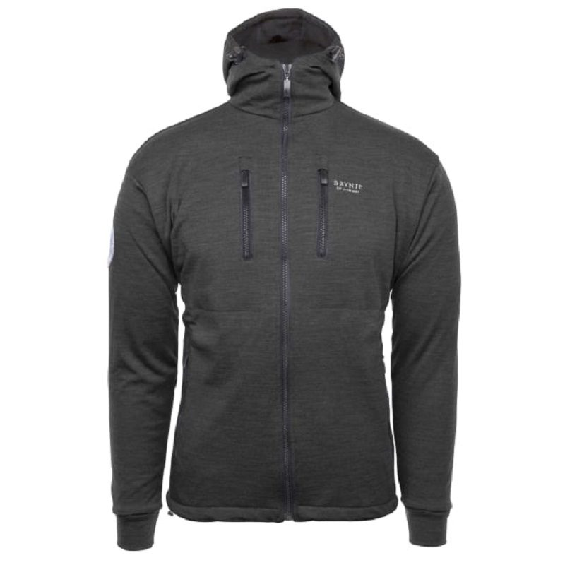 Brynje antarctic jacket with hood - XXL, Grå