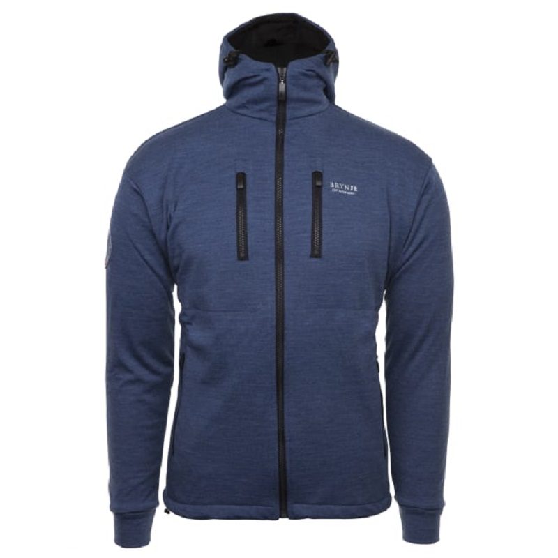 Brynje antarctic jacket with hood - XL, Blå