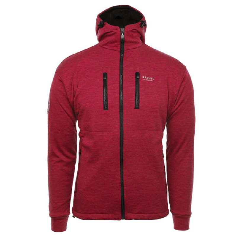 Brynje antarctic jacket with hood - XL, Rød