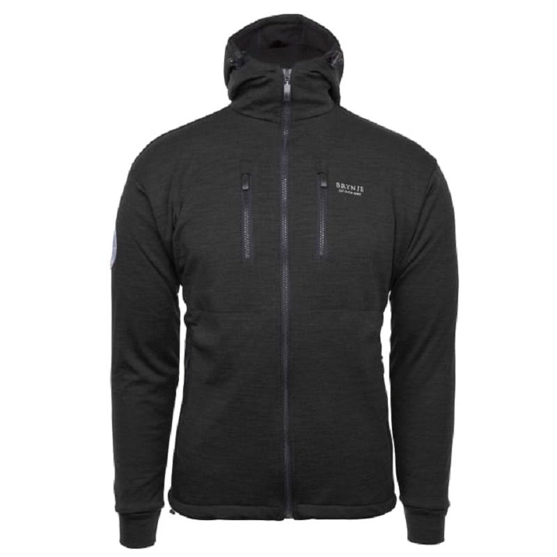 Brynje antarctic jacket with hood - XXL, Svart