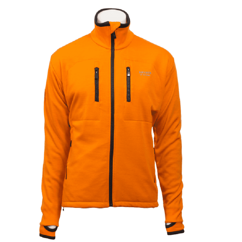 Brynje Antarctic Jacket with windcover front - XXXL, Oransje