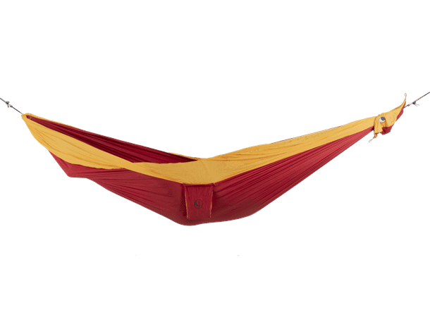 Ticket To The Moon Honey Moon Hammock hengekøye - Burgundy/Dark yellow