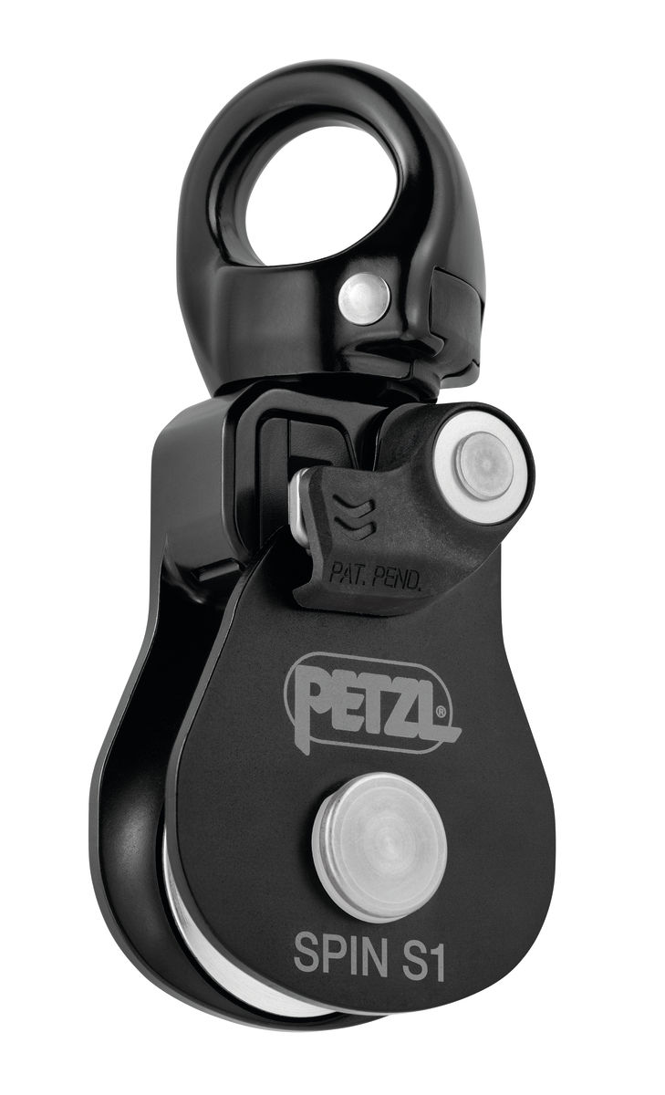 Petzl Spin S1 trinse - Svart