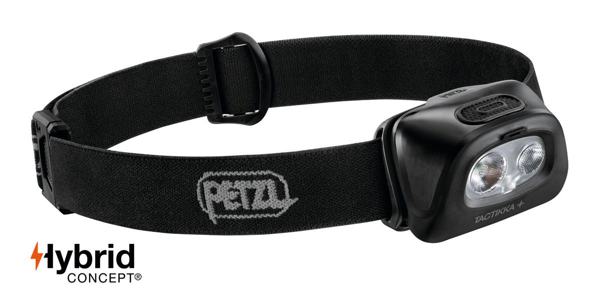 Petzl Tactikka+ hodelykt (UTGÅTT?) - Svart