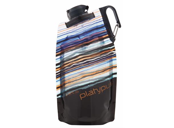 Platypus DuoLock Bottle drikkeflaske - 0.75l, Orange Skyline