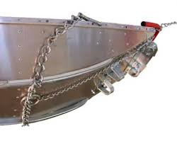 Kjettingbrems til skipatrulje pulk